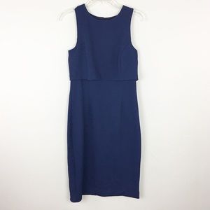 Trina Turk | Classic Navy Ruffled Dress - E78